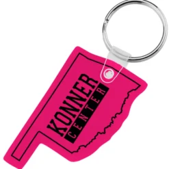 Oklahoma Soft Keychain - Translucent