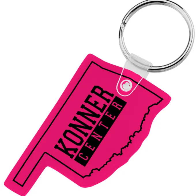 Oklahoma Soft Keychain - Translucent