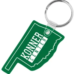 Oklahoma Soft Keychain - Translucent