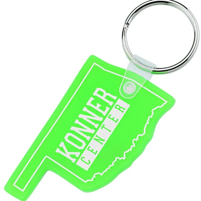 Oklahoma Soft Keychain - Translucent