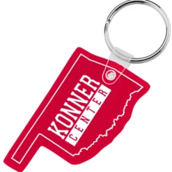 Oklahoma Soft Keychain - Translucent