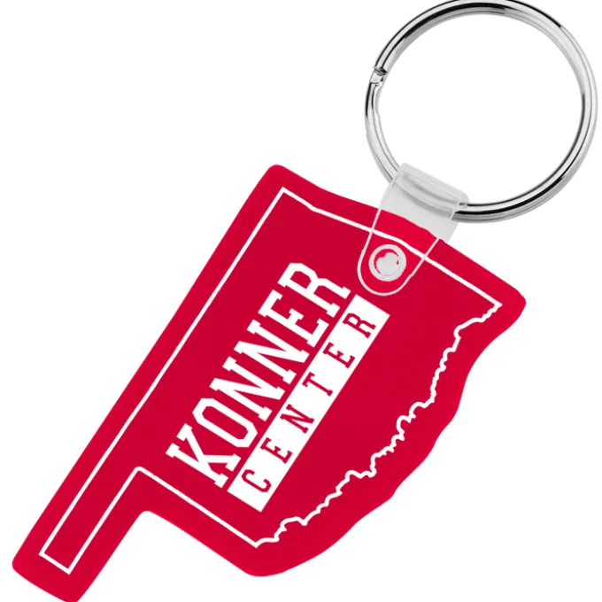 Oklahoma Soft Keychain - Translucent
