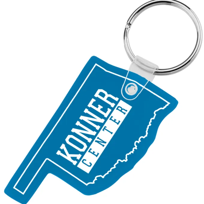 Oklahoma Soft Keychain - Translucent