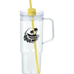 Oliver Acrylic Mug with Straw - 40 oz