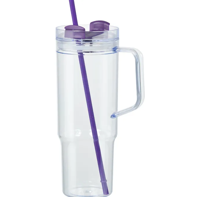 Oliver Acrylic Mug with Straw - 40 oz