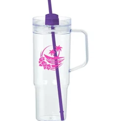 Oliver Acrylic Mug with Straw - 40 oz