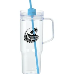 Oliver Acrylic Mug with Straw - 40 oz
