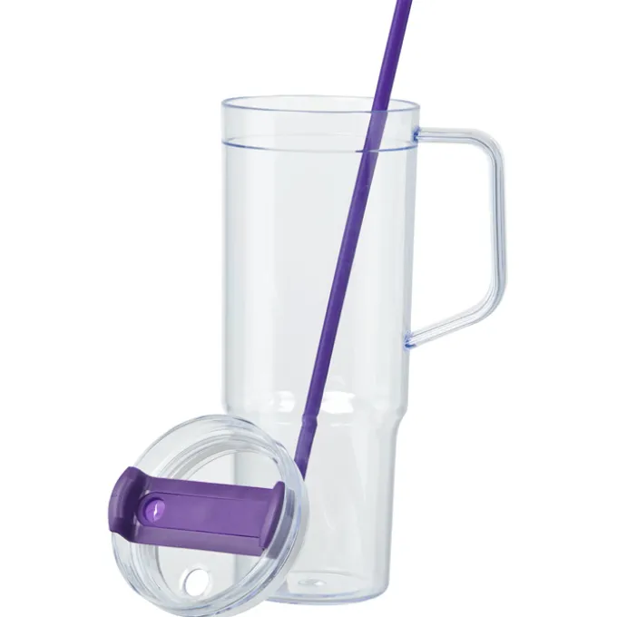 Oliver Acrylic Mug with Straw - 40 oz