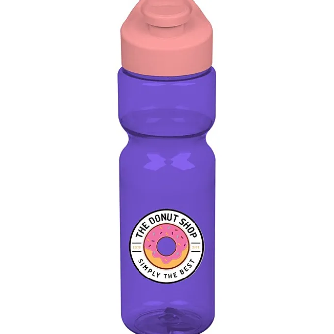Olympian Bottle with Flip Carry Lid - 28 oz - Full Color
