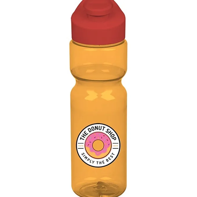 Olympian Bottle with Flip Carry Lid - 28 oz - Full Color