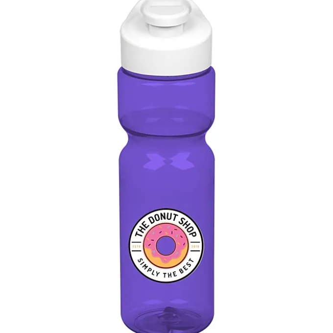 Olympian Bottle with Flip Carry Lid - 28 oz - Full Color
