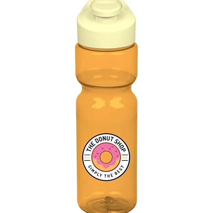 Olympian Bottle with Flip Carry Lid - 28 oz - Full Color