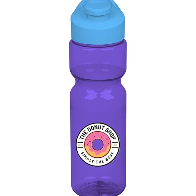 Olympian Bottle with Flip Carry Lid - 28 oz - Full Color