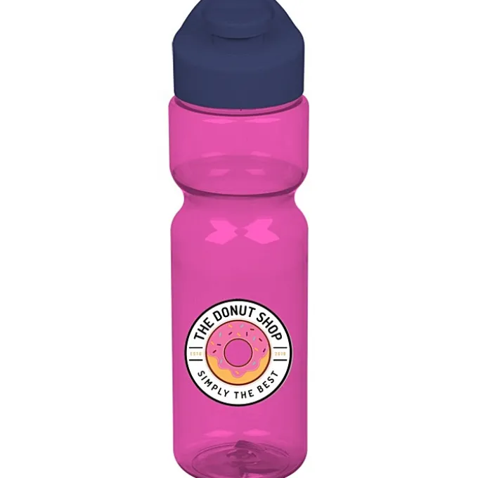 Olympian Bottle with Flip Carry Lid - 28 oz - Full Color
