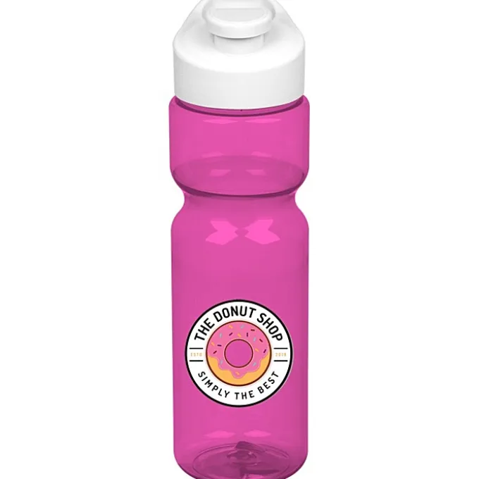 Olympian Bottle with Flip Carry Lid - 28 oz - Full Color