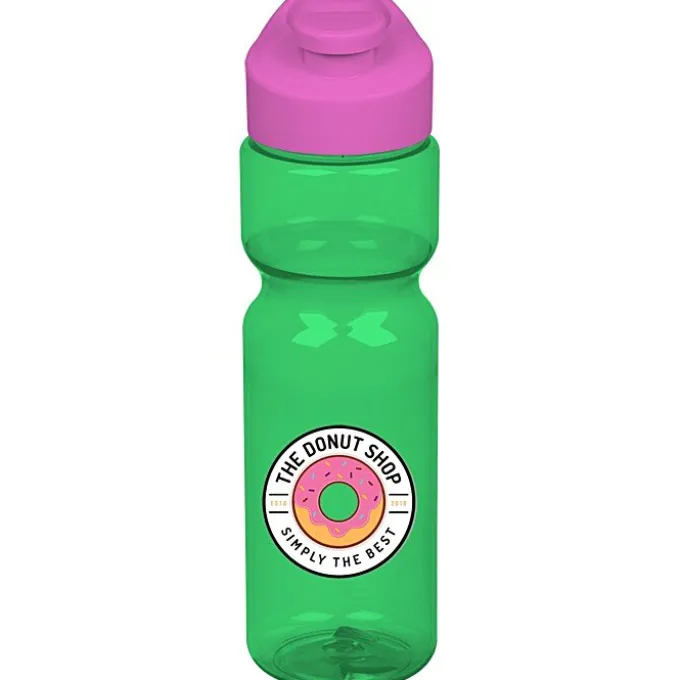 Olympian Bottle with Flip Carry Lid - 28 oz - Full Color