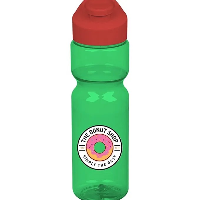 Olympian Bottle with Flip Carry Lid - 28 oz - Full Color