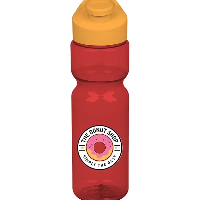 Olympian Bottle with Flip Carry Lid - 28 oz - Full Color
