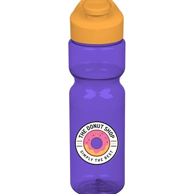 Olympian Bottle with Flip Carry Lid - 28 oz - Full Color