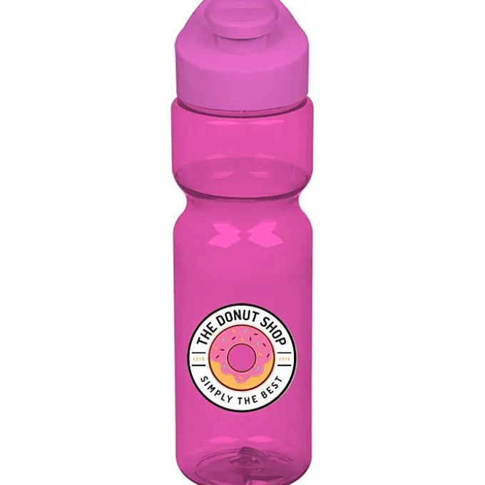 Olympian Bottle with Flip Carry Lid - 28 oz - Full Color