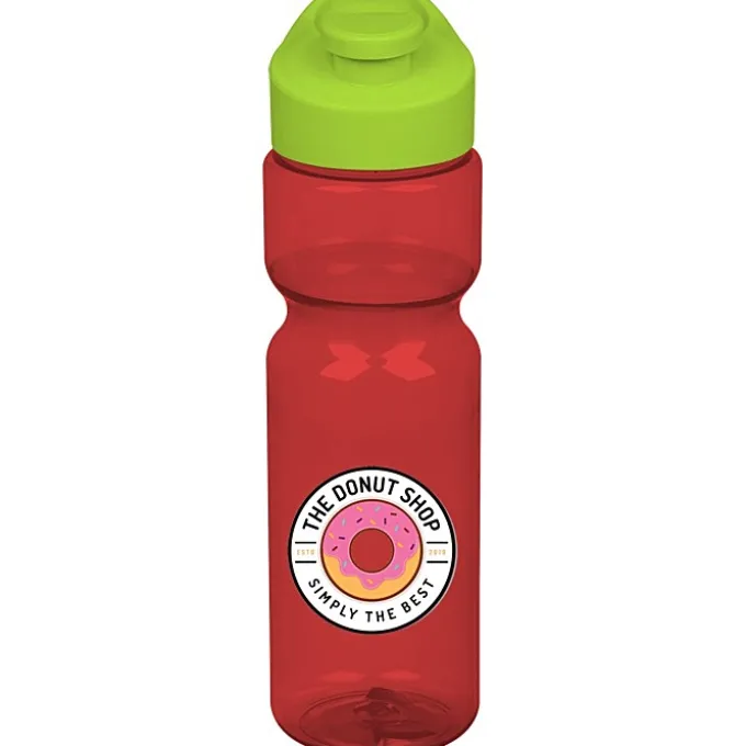 Olympian Bottle with Flip Carry Lid - 28 oz - Full Color