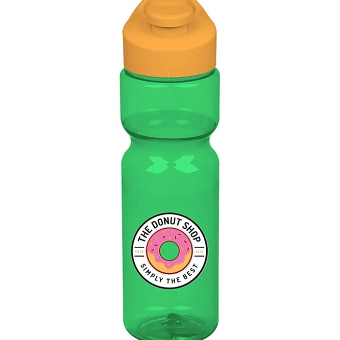 Olympian Bottle with Flip Carry Lid - 28 oz - Full Color