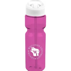 Olympian Bottle with Flip Straw Lid - 28 oz