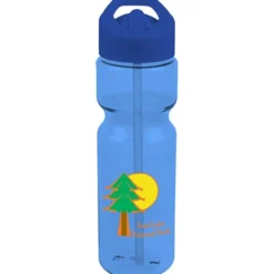 Olympian Bottle with Flip Straw Lid - 28 oz - Full Color