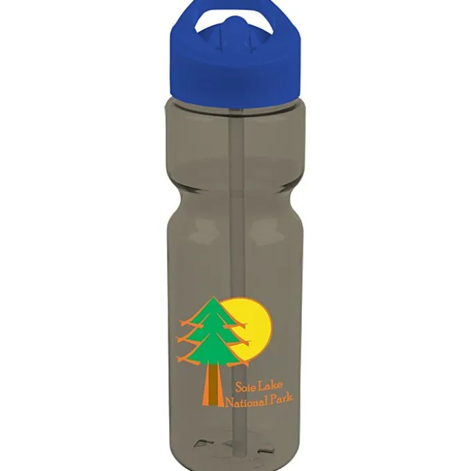 Olympian Bottle with Flip Straw Lid - 28 oz - Full Color