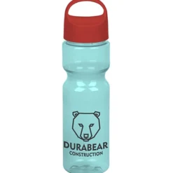Olympian Bottle with Oval Crest Lid - 28 oz