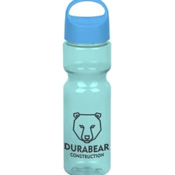 Olympian Bottle with Oval Crest Lid - 28 oz