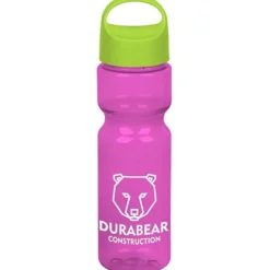 Olympian Bottle with Oval Crest Lid - 28 oz