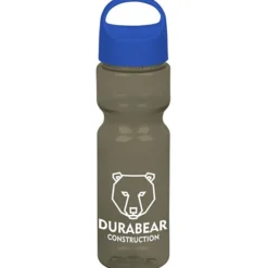 Olympian Bottle with Oval Crest Lid - 28 oz