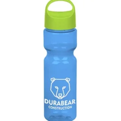 Olympian Bottle with Oval Crest Lid - 28 oz