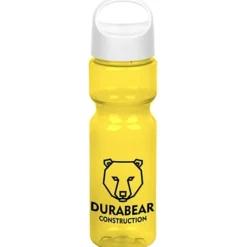 Olympian Bottle with Oval Crest Lid - 28 oz