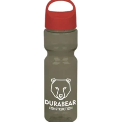 Olympian Bottle with Oval Crest Lid - 28 oz
