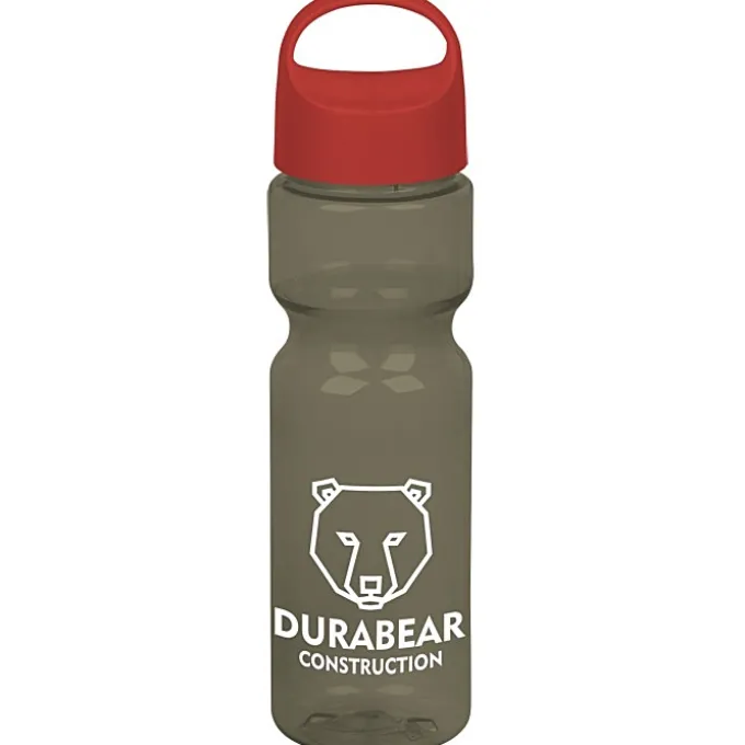 Olympian Bottle with Oval Crest Lid - 28 oz