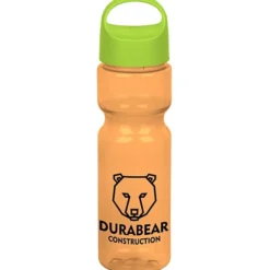 Olympian Bottle with Oval Crest Lid - 28 oz