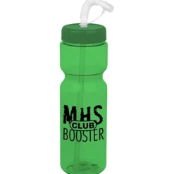 Olympian Bottle with Straw Lid - 28 oz