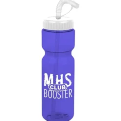 Olympian Bottle with Straw Lid - 28 oz