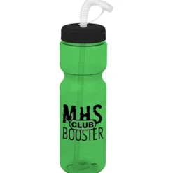 Olympian Bottle with Straw Lid - 28 oz