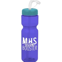 Olympian Bottle with Straw Lid - 28 oz