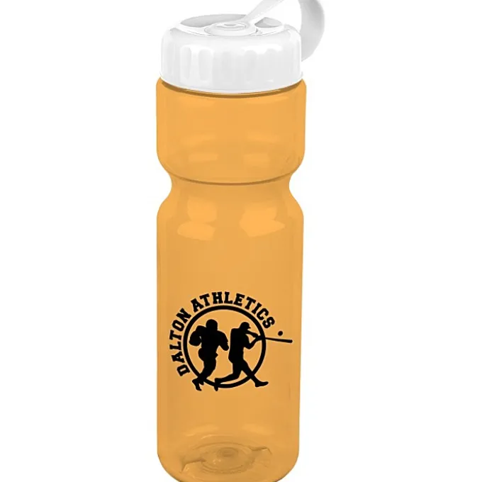 Olympian Bottle with Tethered Lid-28 oz