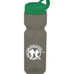 Olympian Bottle with Tethered Lid-28 oz