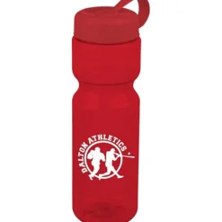 Olympian Bottle with Tethered Lid-28 oz