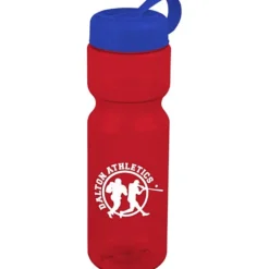Olympian Bottle with Tethered Lid-28 oz