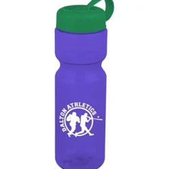 Olympian Bottle with Tethered Lid-28 oz