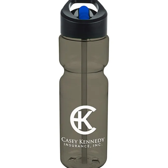 Olympian Bottle with Two-Tone Flip Straw Lid - 28 oz