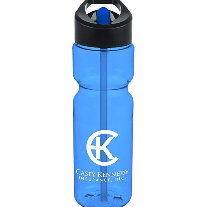 Olympian Bottle with Two-Tone Flip Straw Lid - 28 oz