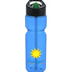 Olympian Bottle with Two-Tone Flip Straw Lid - 28 oz - Full Color